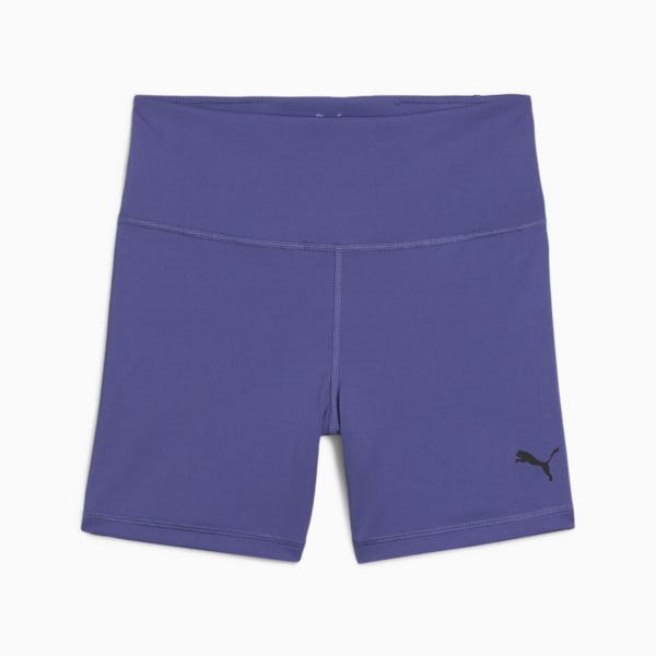 Train All Day ESSENTIALS Women's 5" Short Tights, Blue Crystal, extralarge
